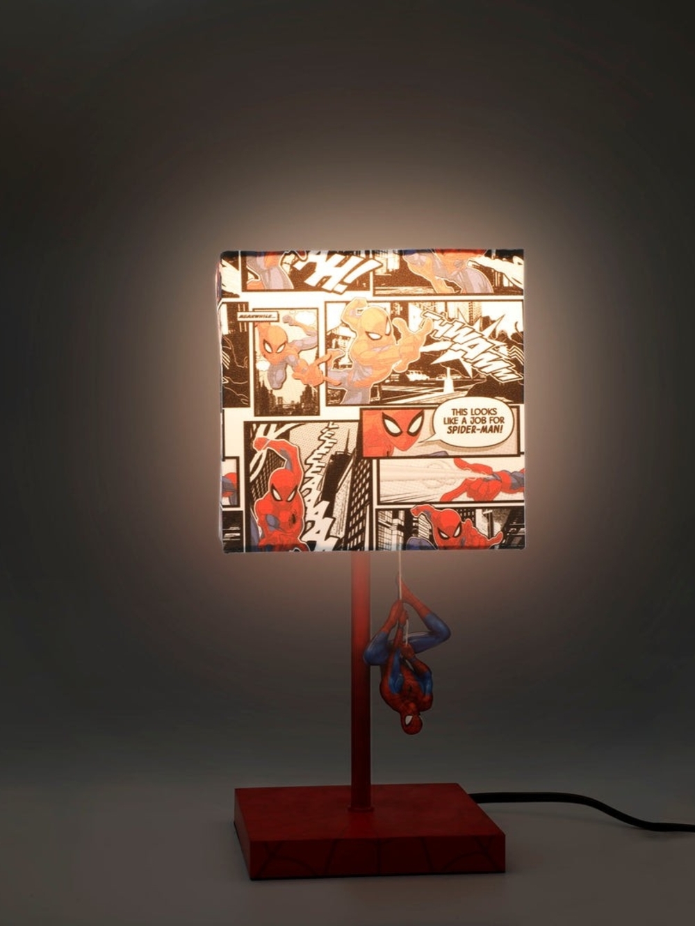 Spider-Man Replacement Shade featuring Comic Book Panels (Lamp NOT included)